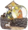 MagicHome, Karácsonyi dekoráció, Betlehem, 2 LED meleg fehér, 2xAAA, beltéri, 11x9,50x10 cm