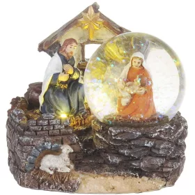   MagicHome, Karácsonyi dekoráció, Betlehem, 2 LED meleg fehér, 2xAAA, beltéri, 11x9,50x10 cm