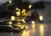 MagicHome, Karácsonyi füzér, 96 meleg fehér LED, 8 funkció, 3xAA, kültéri
