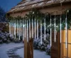 MagicHome, Karácsonyi füzér, 720 hideg fehér LED, 24 jégcsap, vízesés effektus, 230 V, 50 Hz