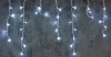 Füzér MagicHome Karácsonyi Jégcsap, 200 hideg fehér LED, jégcsap, folyamatos világítás, időzítő, 230