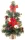 MagicHome Karácsonyi, díszített Karácsonyfa, piros, 30 cm