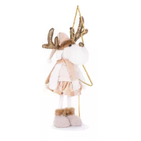   MagicHome, Karácsonyi dekoráció, LED rénszarvas nőstény, 50 cm, világító