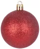 MagicHome, Karácsonyi Gömbök, 20 db, 6 cm, piros