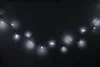 MagicHome, Karácsonyi füzér, 100x hideg fehér LED, IP44, 8 funkció