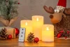 MagicHome, Karácsonyi gyertyák, 3 db, LED, 3xAAA