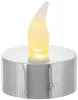 MagicHome, Karácsonyi mécses, LED ,2 db, ezüst, sírra, mozgó láng