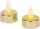 MagicHome, Karácsonyi mécses, LED, 2 db, arany, sírra, mozgó láng