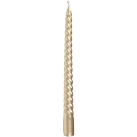   MagicHome, karácsonyi gyertya, 25 cm, 2 db, pezsgő, csavart