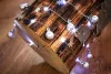 MagicHome, Karácsonyi füzér, 20x hideg fehér LED, gömbökkel és hópelyhekkel, ezüst, 2xAA
