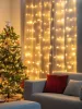 MagicHome, Karácsonyi Füzér, 160x meleg fehér LED, 230V, 50 Hz, 8 funkció