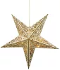 MagicHome, Karácsonyi csillag, 10x LED, meleg fehér, 3xAA, + távirányító, 40 cm