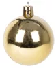 MagicHome, Karácsonyi gömbkészlet, 50 db, 4-5 cm, arany, csillag, girland, toboz