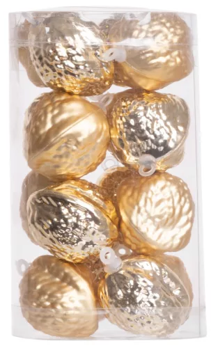 MagicHome, karácsonyi díszdiók, 16 db, 3 cm