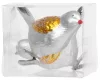 MagicHome, karácsonyi díszmadarak, 2 db-os, 11 cm