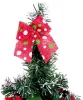 MagicHome Karácsonyi, díszített Karácsonyfa, piros, 41 cm