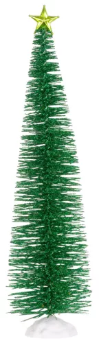 MagicHome Karácsonyi, Karácsonyfa csillogó csillaggal, 30 cm