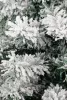 MagicHome Karácsonyi Snowy Karácsonyfa, juta zsákos jegenyefenyő, havas, 60 cm