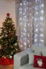 MagicHome, Karácsonyi füzér, 160 hideg fehér LED, 230V, 50 Hz, 8 funkció