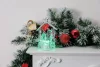 MagicHome, Karácsonyi dekoráció, Betlehem, színváltós, LED, akril, 12 db