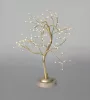 MagicHome, Karácsonyi dekoráció, fenyőfa, 108 LED, meleg fehér, 3xAA, USB, 45 cm