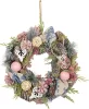 MagicHome, karácsonyi Koszorú, függő, vintage, 30 cm