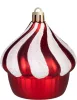MagicHome, Karácsonyi gömbkészlet, 47 db, piros, vegyes