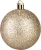 MagicHome, Karácsonyi gömbkészlet, 32 db, bronz, vegyes