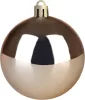 MagicHome, Karácsonyi gömbkészlet, 32 db, bronz, vegyes
