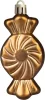 MagicHome, Karácsonyi gömbkészlet, 32 db, bronz, vegyes