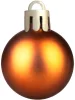 MagicHome, Karácsonyi gömbkészlet, 32 db, réz, vegyes