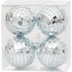 MagicHome, Karácsonyi díszgömbök, 4 db, 8 cm