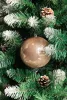 MagicHome, Karácsonyi gömbök, 2 db, rózsaszín, 12 cm