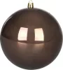 MagicHome, Karácsonyi gömbök, 2 db, barna, 12 cm