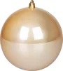 MagicHome, Karácsonyi gömbök, 2 db, arany, 12 cm