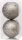 MagicHome, Karácsonyi gömbök, szürkésbarna, 2 db, 12 cm