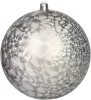 MagicHome, Karácsonyi gömbök, szürkésbarna, 2 db, 12 cm