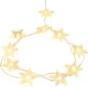 Fényfüzér MagicHome, karácsonyi, 10xLED, meleg fehér, 0,9 m, 2xAA