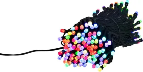 Fényfüzér MagicHome, karácsonyi, vezérlővel, 200xLED, vegyes színek, 17 m