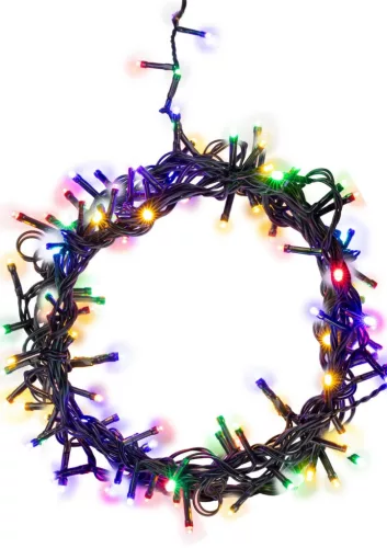 Fényfüzér MagicHome, karácsonyi, 100xLED, vegyes színek, 5 m