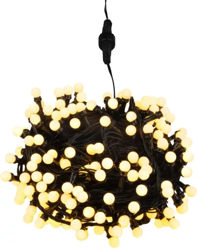 Fényfüzér MagicHome Karácsonyi, 200xLED, meleg fehér, 16 m