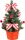 Dekoráció MagicHome Karácsony, fenyőfa, csillaggal, 21 cm