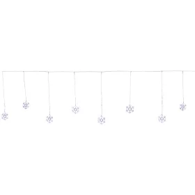   Fényfüzér MagicHome Karácsony, időzítő, hópelyhek, 96xLED, hideg fehér, 13 funkció, 3,5 m, IP44