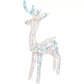   Dekoráció MagicHome Karácsonyi, szarvas, 280xLED, meleg fehér, 105 cm