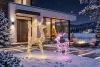 Dekoráció MagicHome Karácsonyi, szarvas, 280xLED, meleg fehér, 105 cm