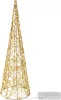 Dekoráció MagicHome Karácsonyi, fa, 20xLED, meleg fehér, 40 cm, 2xAA