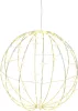 Dekoráció MagicHome Karácsonyi, gömb, 144xLED, meleg fehér, 40 cm