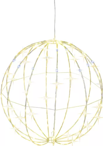 Dekoráció MagicHome Karácsonyi, gömb, 144xLED, meleg fehér, 40 cm