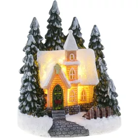   Dekoráció MagicHome Karácsony, Templom, LED, 2xLR44, 7x6,3x8,4 cm, sellbox