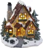 Dekoráció MagicHome Karácsony, Házikó LED, 3xAA, 22,5x17,5x21 cm
